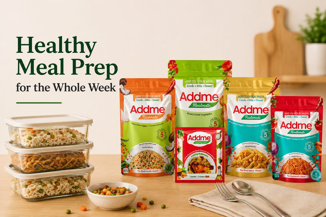Healthy Meal Prep for the Whole Week