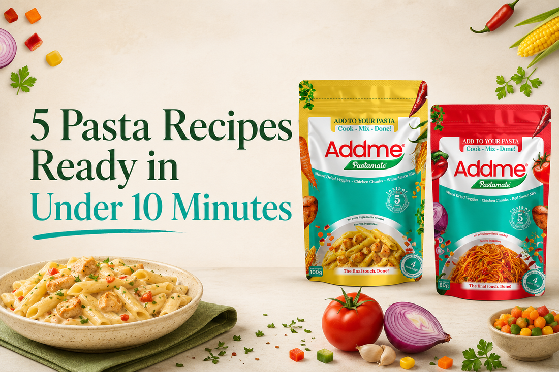5 Pasta Recipes Ready in Under 10 Minutes