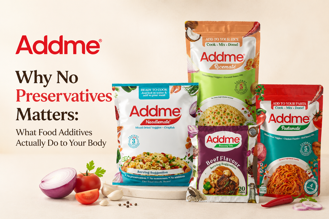 Why No Preservatives Matters: What Food Additives Actually Do to Your Body
